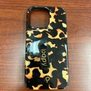 Loopy Case iPhone 13 Pro. Righty.  Tortoise.  Great condition